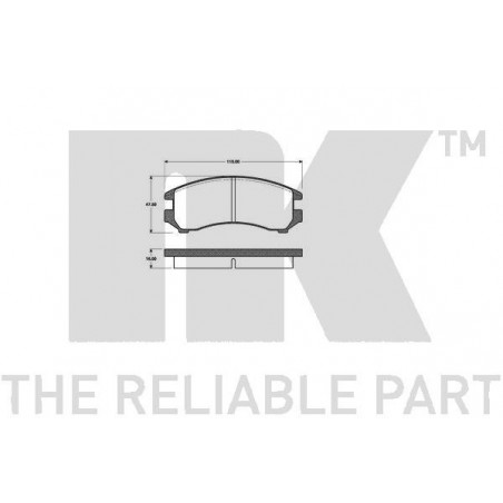 Jeu de quatre plaquettes de...