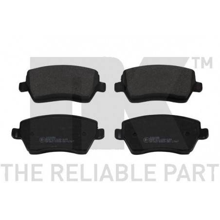 Jeu de quatre plaquettes de frein à disque NK