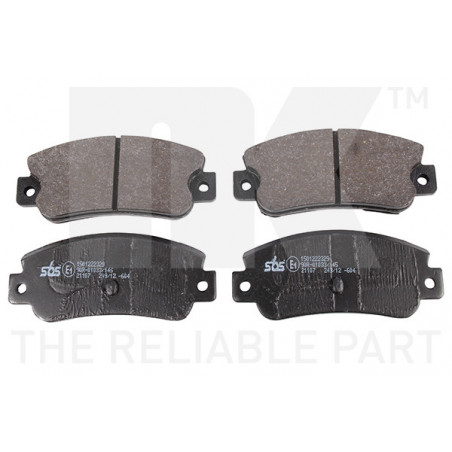 Jeu de quatre plaquettes de...