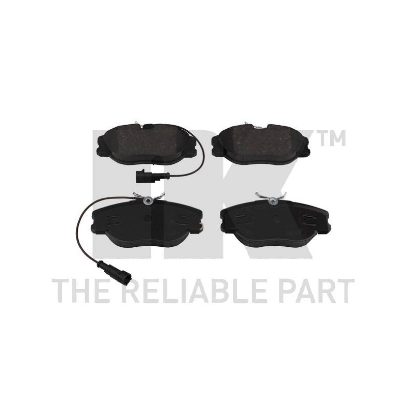 Jeu de plaquettes de frein (disque de frein de stationnement) NK