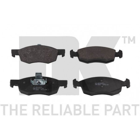 Jeu de quatre plaquettes de frein à disque NK