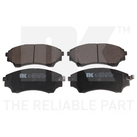 Jeu de quatre plaquettes de...