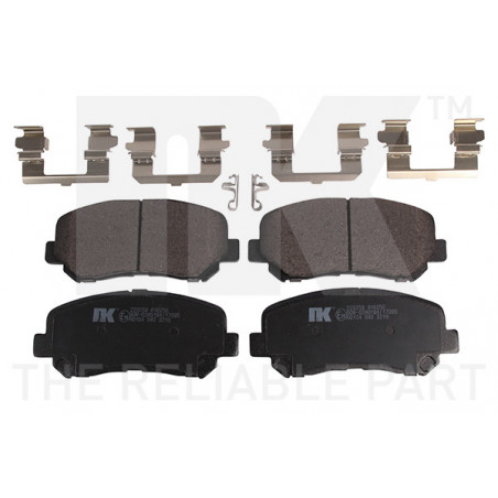 Jeu de quatre plaquettes de...