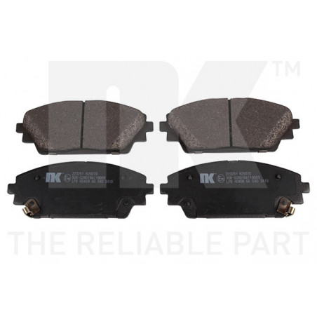 Jeu de quatre plaquettes de...