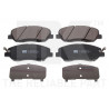 Jeu de quatre plaquettes de frein à disque NK