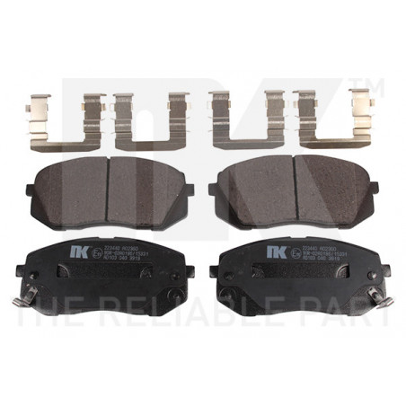 Jeu de quatre plaquettes de...