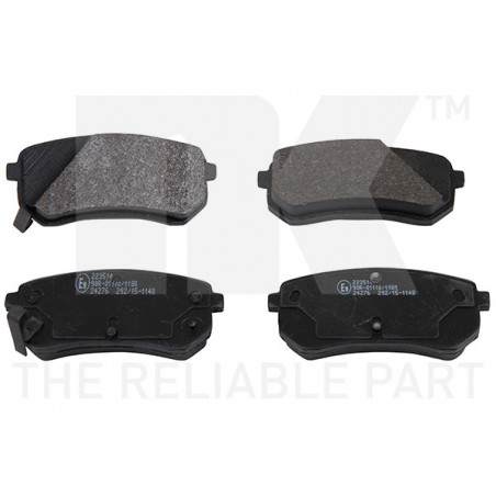 Jeu de quatre plaquettes de...