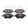 Jeu de quatre plaquettes de frein à disque NK