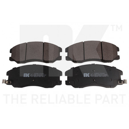 Jeu de quatre plaquettes de...