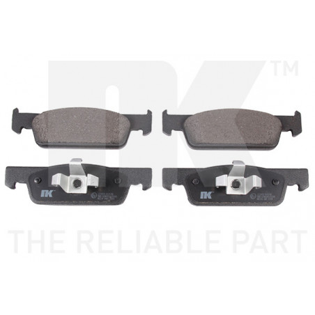 Jeu de quatre plaquettes de frein à disque NK