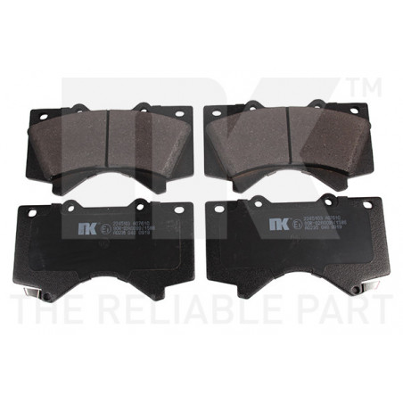 Jeu de quatre plaquettes de...