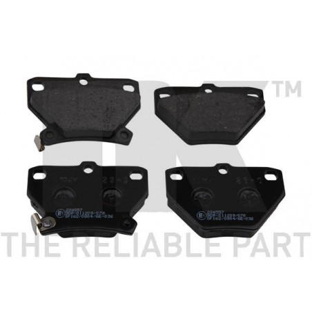 Jeu de quatre plaquettes de...