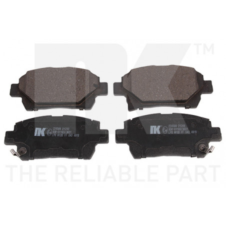 Jeu de quatre plaquettes de...