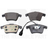 Jeu de quatre plaquettes de frein à disque NK