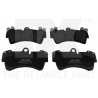 Jeu de quatre plaquettes de frein à disque NK
