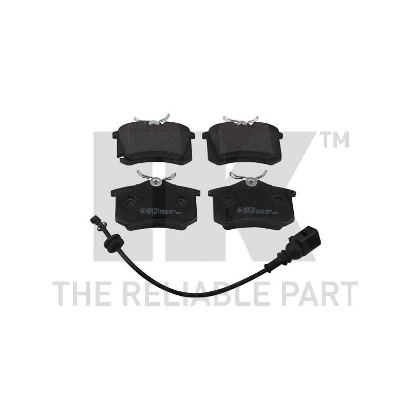 Jeu de quatre plaquettes de frein à disque NK