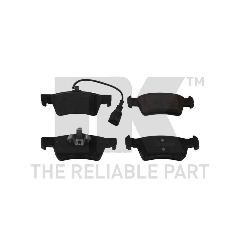 Jeu de quatre plaquettes de frein à disque NK