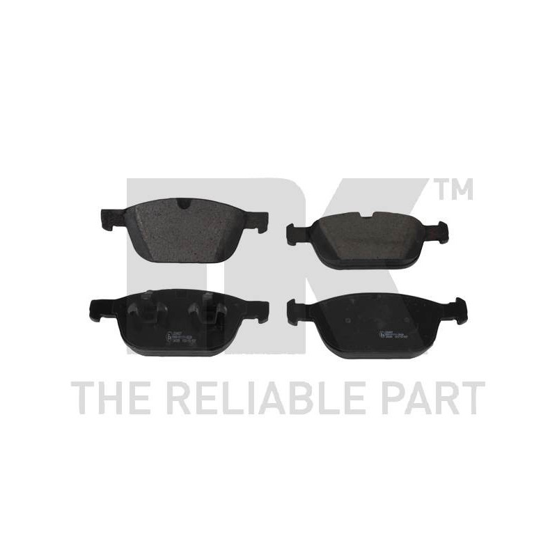 Jeu de quatre plaquettes de frein à disque NK