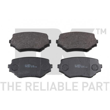 Jeu de quatre plaquettes de...