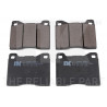 Jeu de quatre plaquettes de frein à disque NK