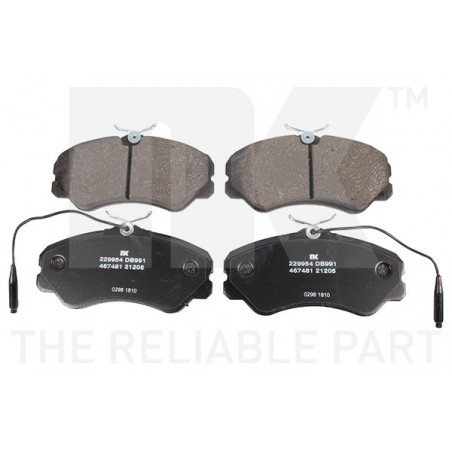 Jeu de quatre plaquettes de...