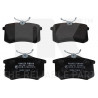 Jeu de quatre plaquettes de frein à disque NK