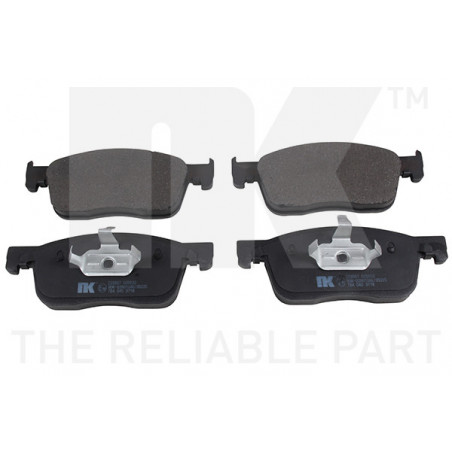 Jeu de quatre plaquettes de frein à disque NK