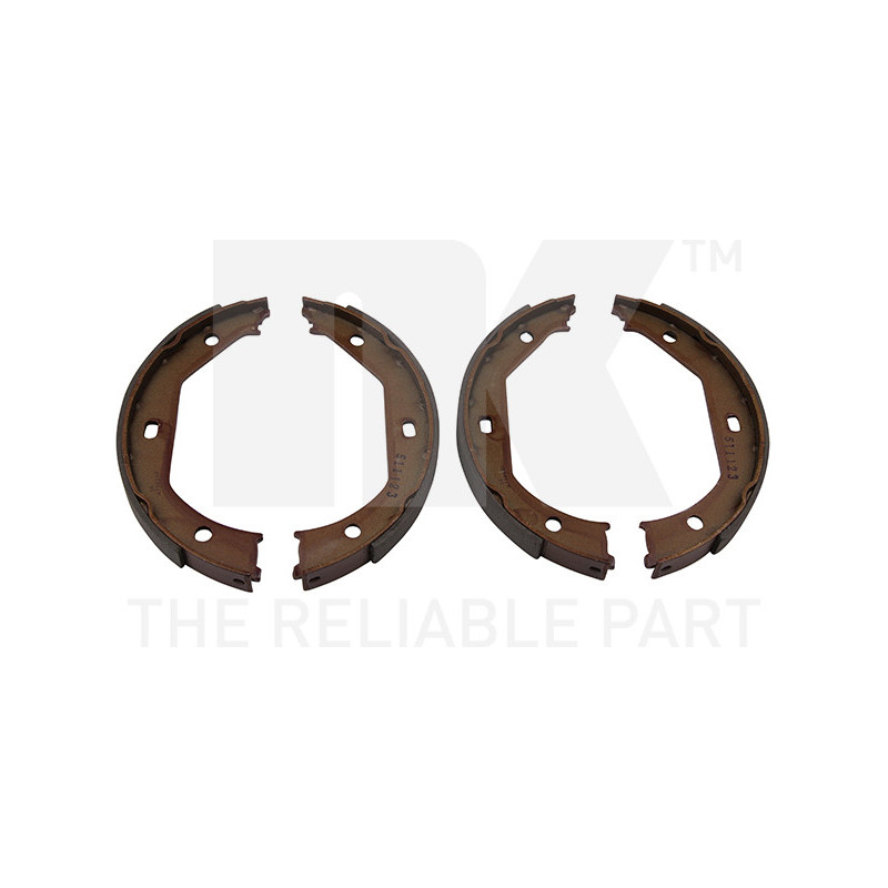 Jeu de mâchoires de frein (frein de stationnement) NK