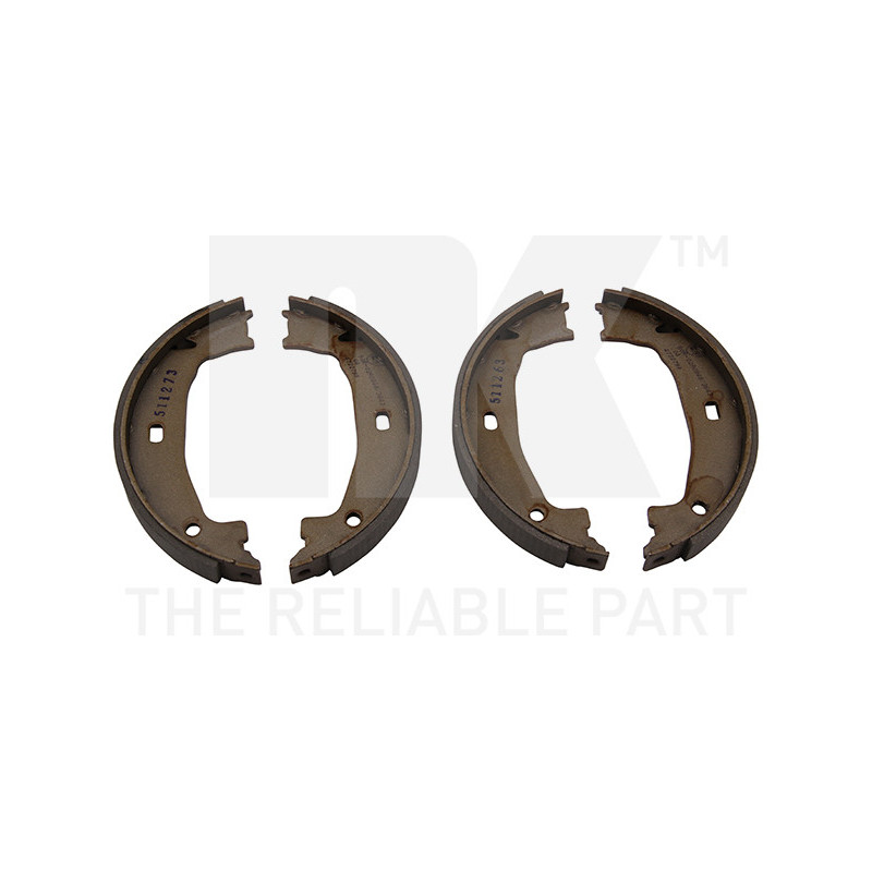 Jeu de mâchoires de frein (frein de stationnement) NK