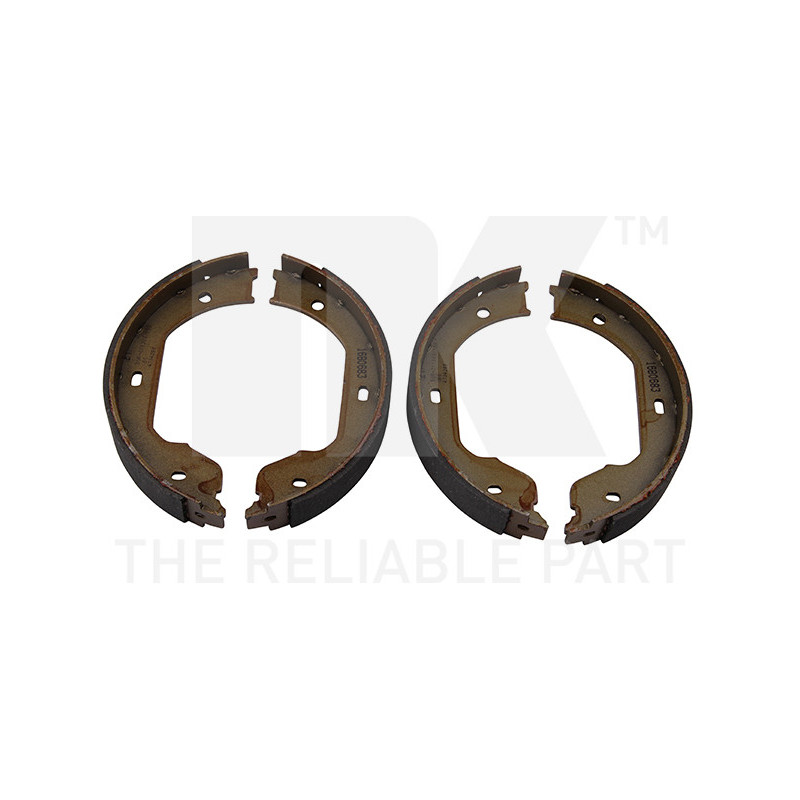 Jeu de mâchoires de frein (frein de stationnement) NK