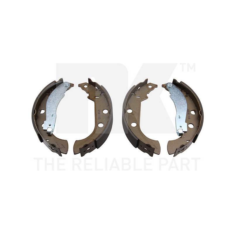 Jeu de mâchoires de frein NK