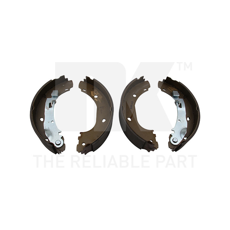 Jeu de mâchoires de frein NK