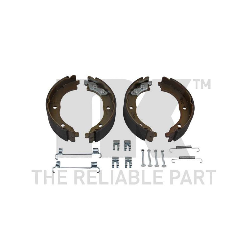 Jeu de mâchoires de frein (frein de stationnement) NK