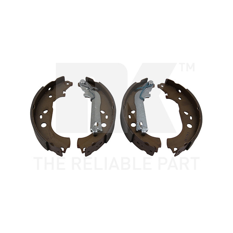 Jeu de mâchoires de frein NK