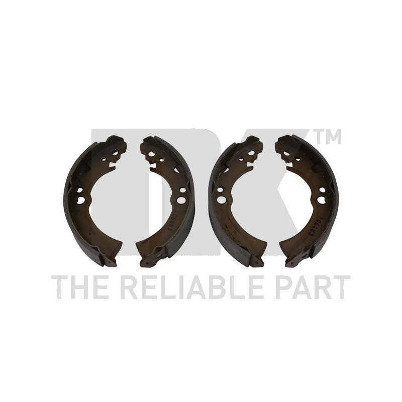 Jeu de mâchoires de frein NK