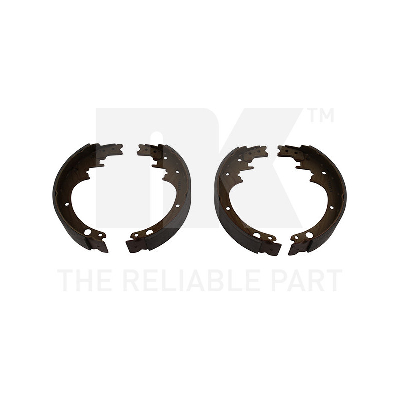 Jeu de mâchoires de frein NK