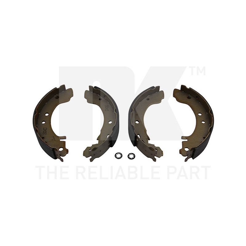 Jeu de mâchoires de frein NK