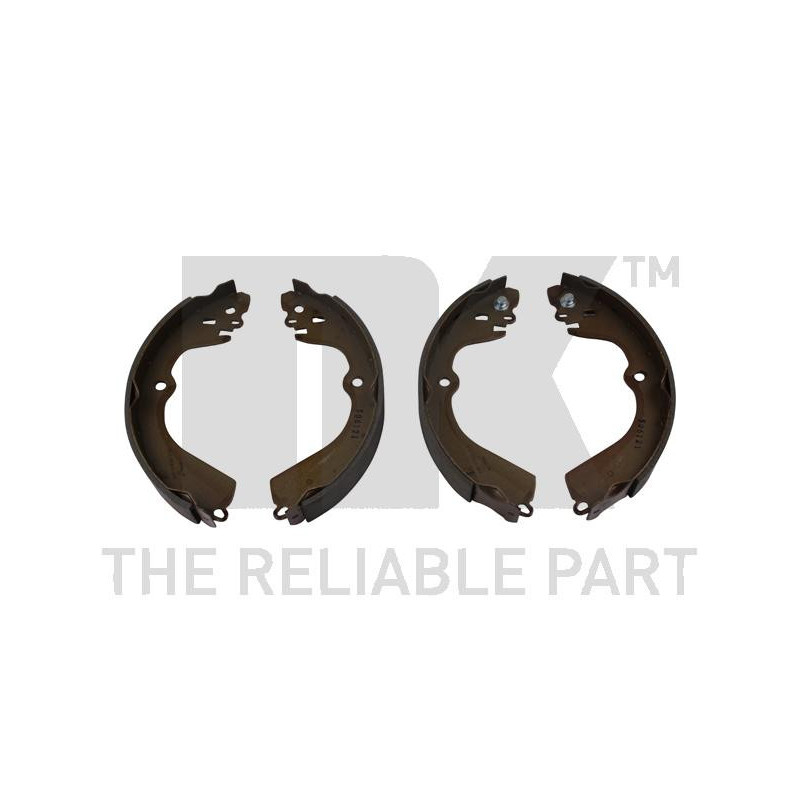 Jeu de mâchoires de frein NK