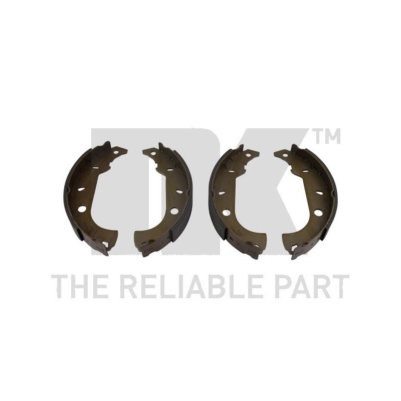 Jeu de mâchoires de frein NK