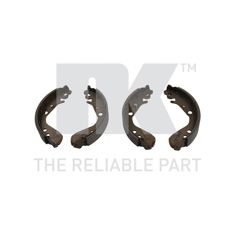 Jeu de mâchoires de frein NK