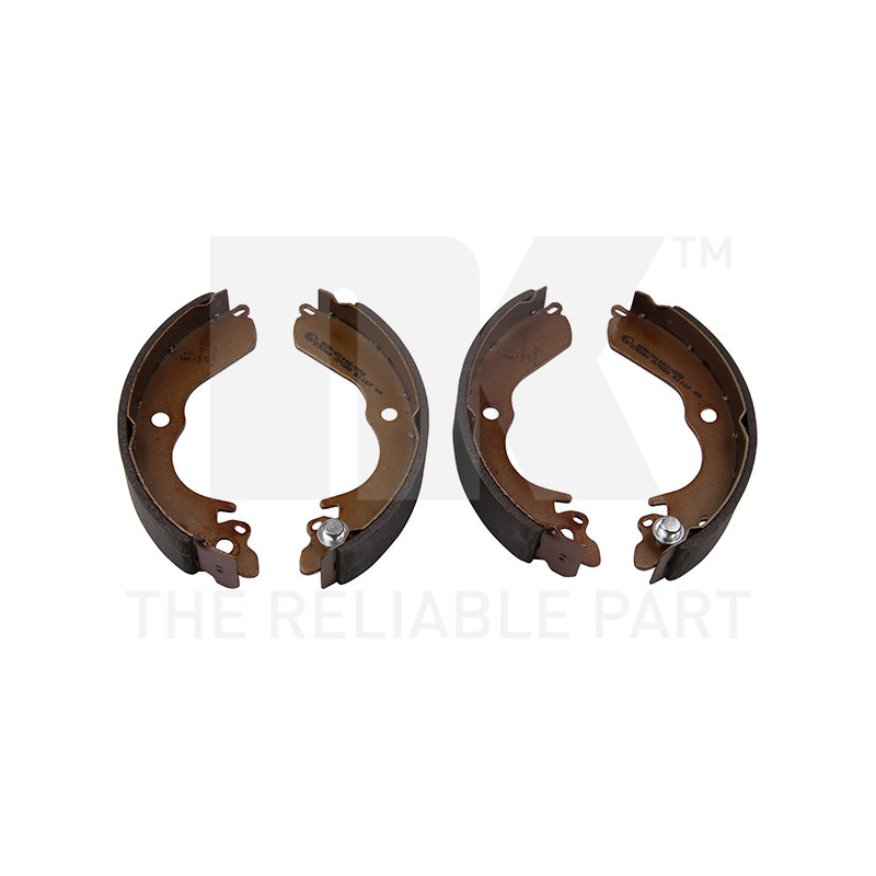 Jeu de mâchoires de frein NK