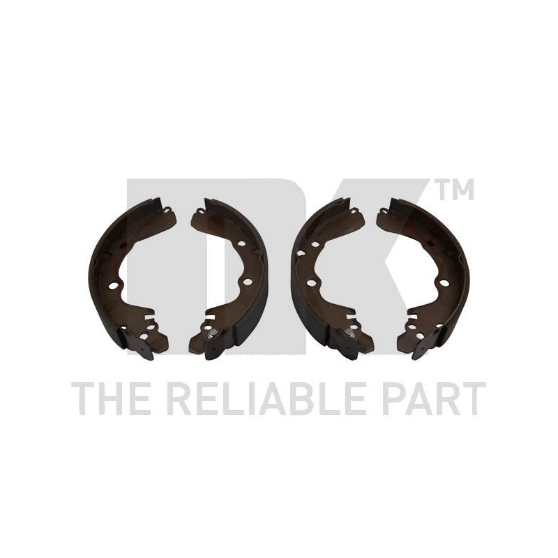 Jeu de mâchoires de frein NK