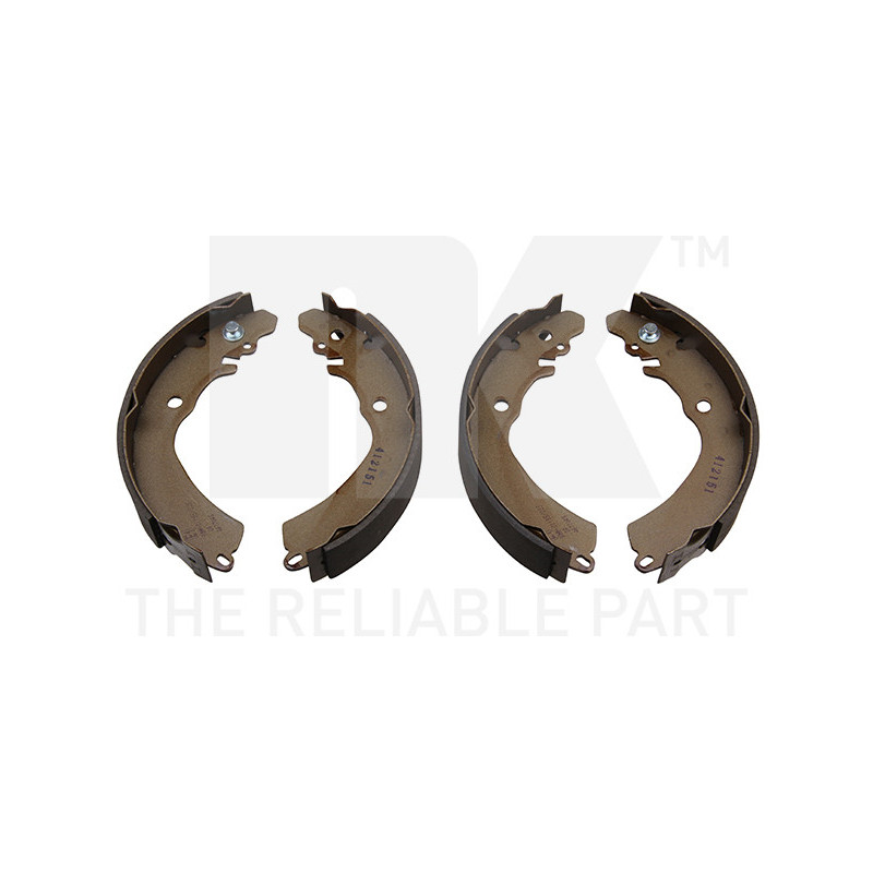 Jeu de mâchoires de frein NK