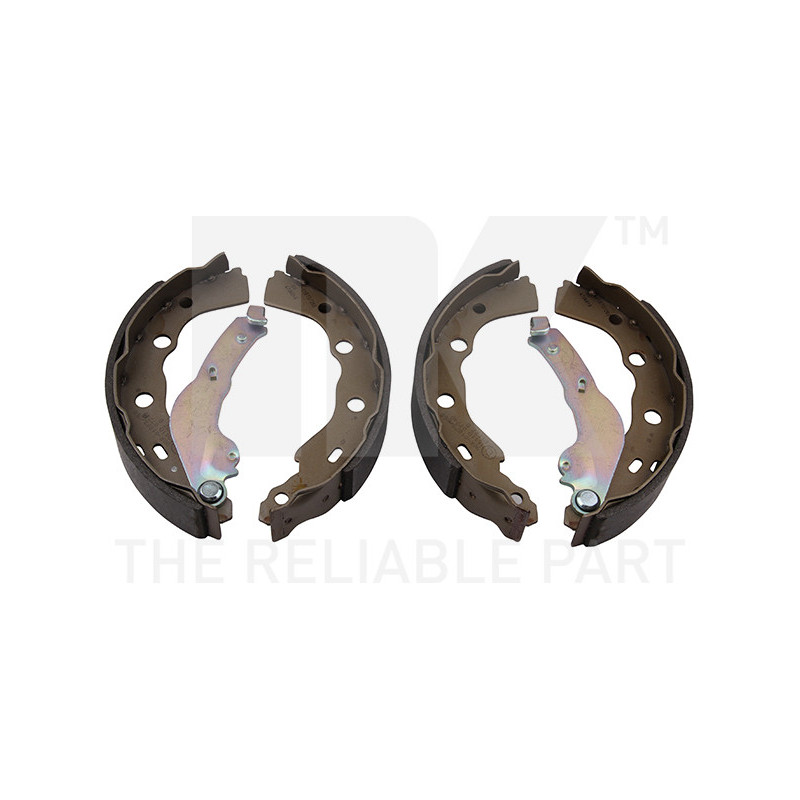 Jeu de mâchoires de frein NK