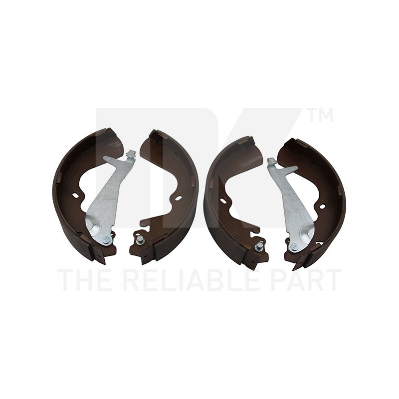 Jeu de mâchoires de frein NK