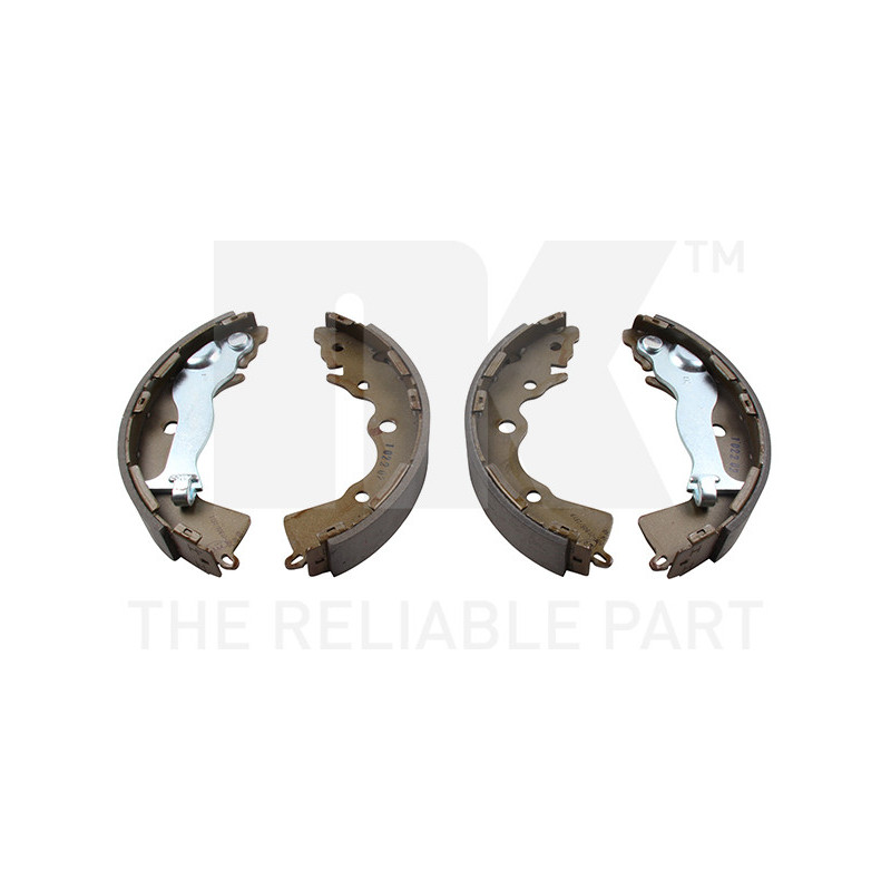 Jeu de mâchoires de frein NK