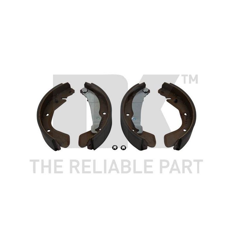 Jeu de mâchoires de frein NK