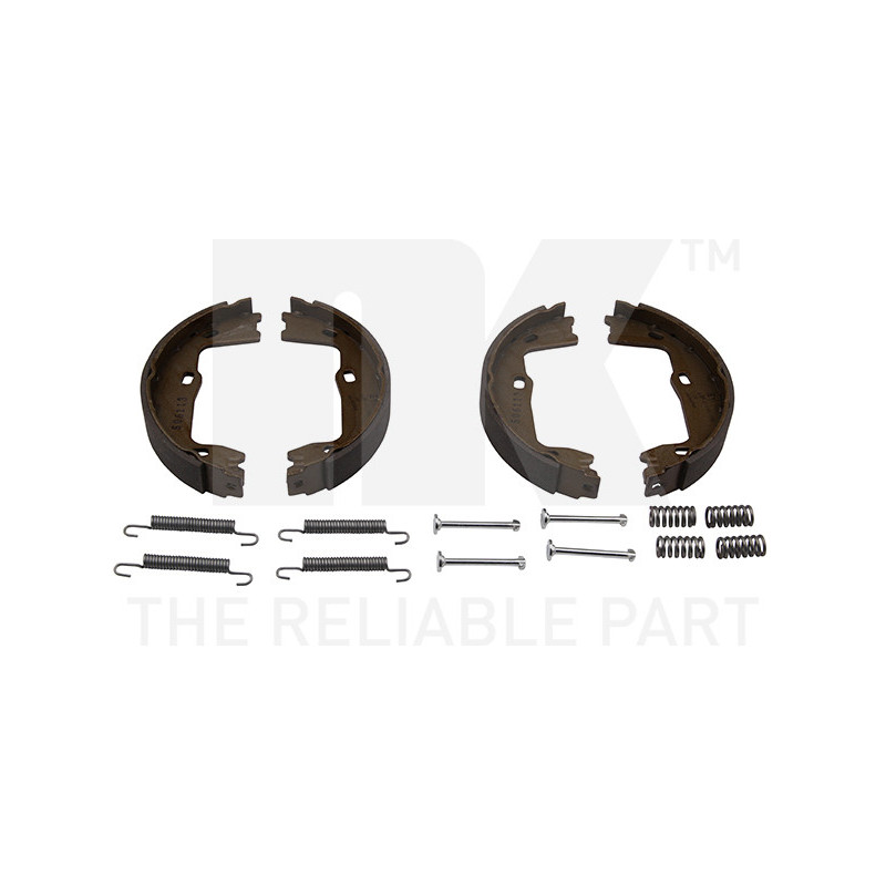 Jeu de mâchoires de frein (frein de stationnement) NK