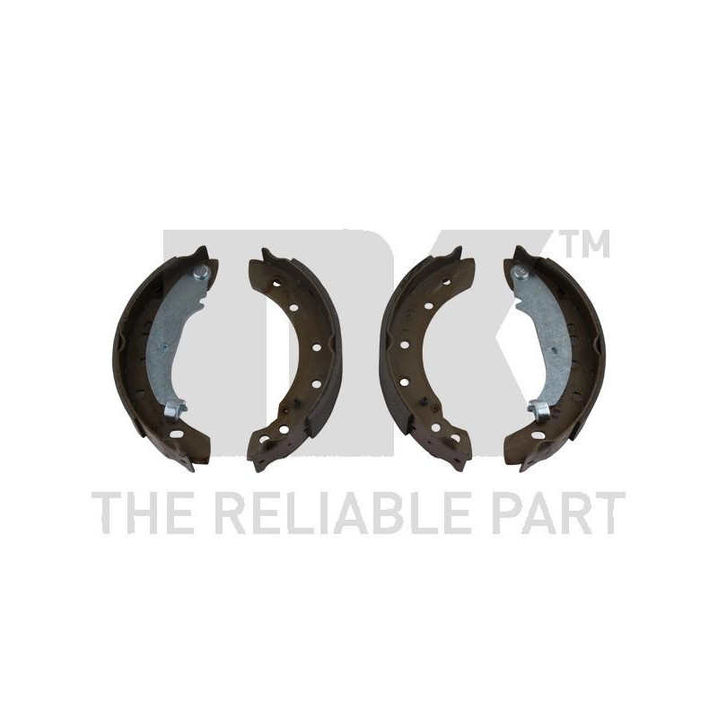 Jeu de mâchoires de frein NK