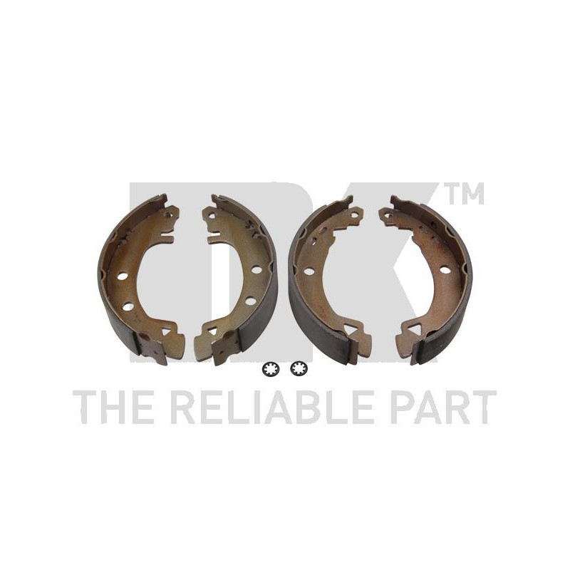 Jeu de mâchoires de frein NK